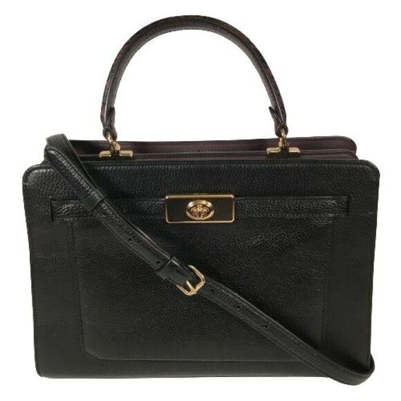 Coach Lane Carryall Leather Crossbody Satchel Purse Shoulder Bag C8211 MRP $549 - Picture 1 of 16